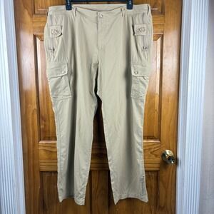 Clothing Arts P^cubed Mens 42x30 Pick-Pocket Proof Travel Tactical Pants Khaki